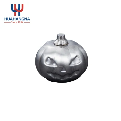 Piedras reutilizables del whisky del cubo de hielo del acero inoxidable en forma de calabaza para la bebida